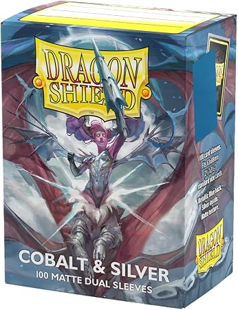 Dragon Shield Matte Dual Cobalt/Silver