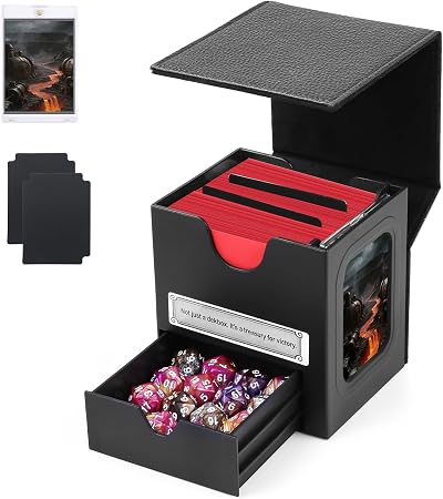 Commander box with dice tray